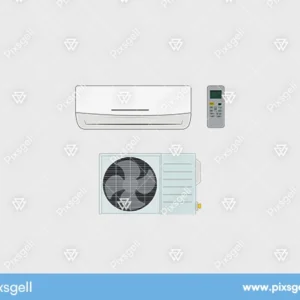 AC set design 2D vector