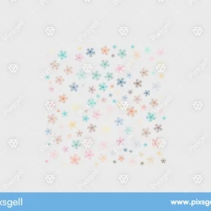 Asterisk Flower Pattern Vector