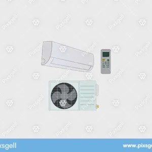 Air conditioner vector set