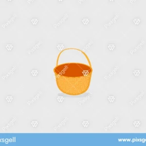 Brown Basket Vector