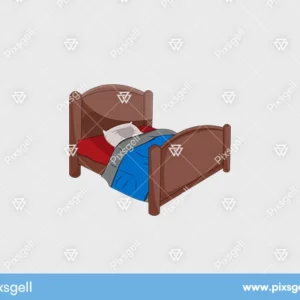 Cartoon Bed Vector