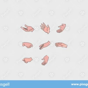 Cartoon Hands Vector