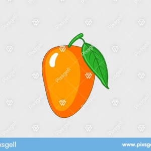 Cartoon Mango Vector