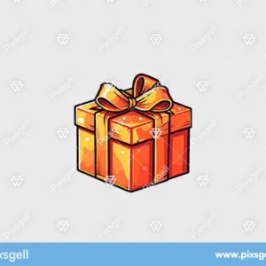 Christmas Gift Box Cartoon