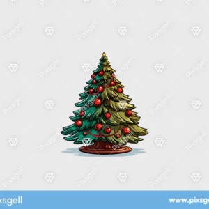 Christmas Tree Vector