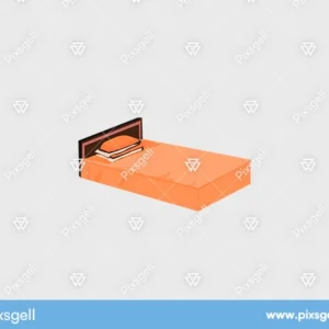 Contemporary Bed Vector