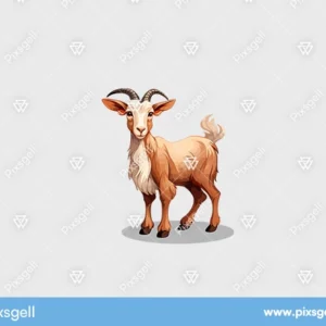 Goat Cartoon Vector