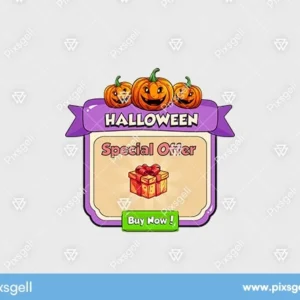 Halloween Game UI