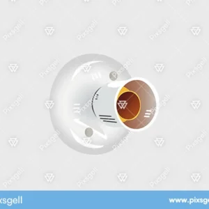 Light Bulb Holder Vector