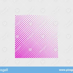 Pink Gradient Dots Vector