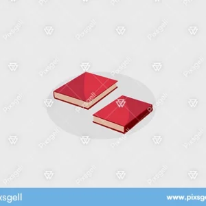 Red Book Vector Illustration