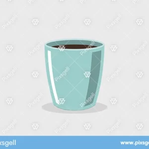 realistic water glass vector